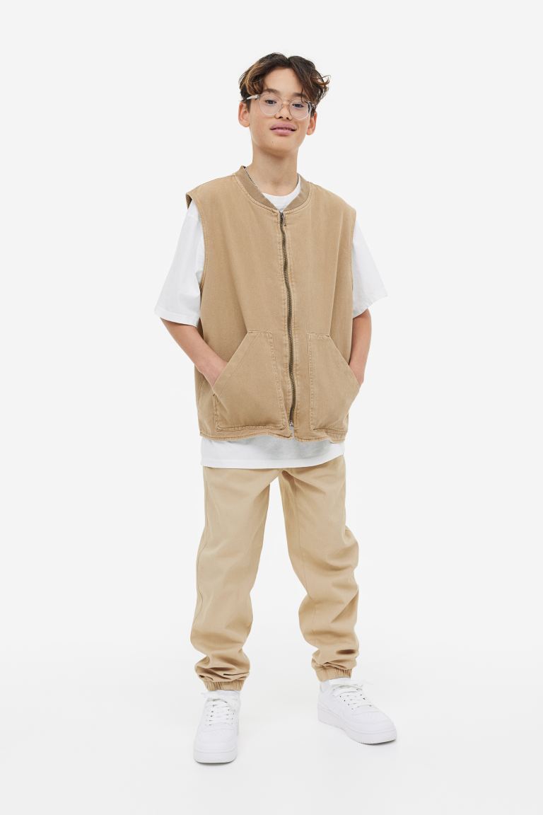 

Брюки детские H&M 0733319, цвет бежевый/темно-синий, размер 164 (доставка из-за рубежа), 0733319