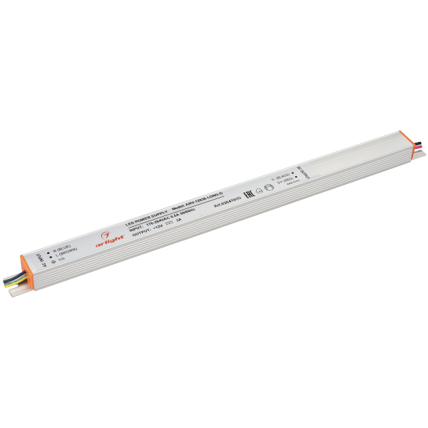 фото Блок питания arv-12036-long-d (12v, 3a, 36w) (arl, ip20 металл) arlight