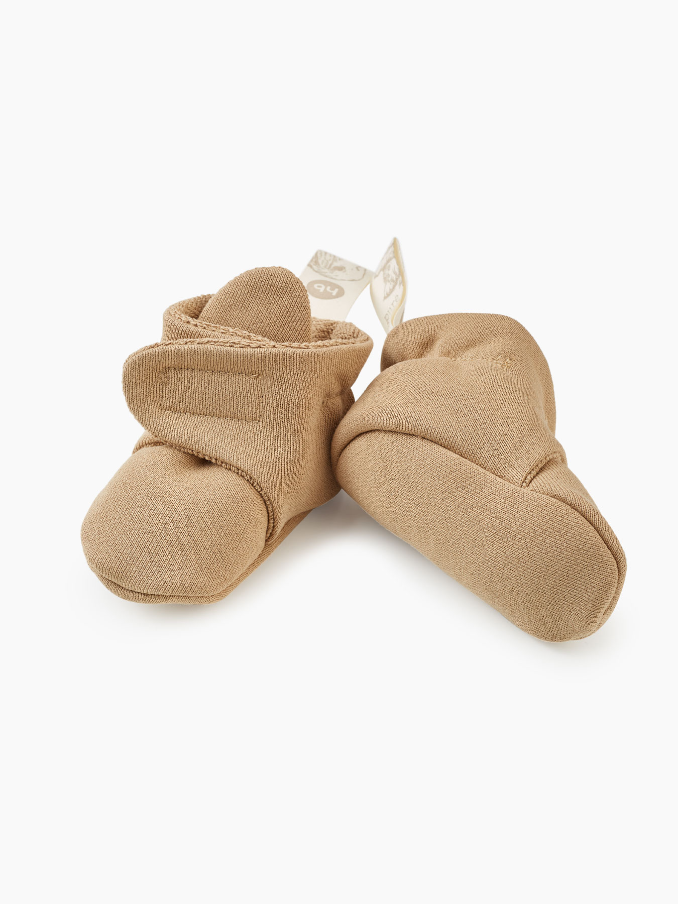 

Пинетки детские Happy Baby бежевый, 11,5см
