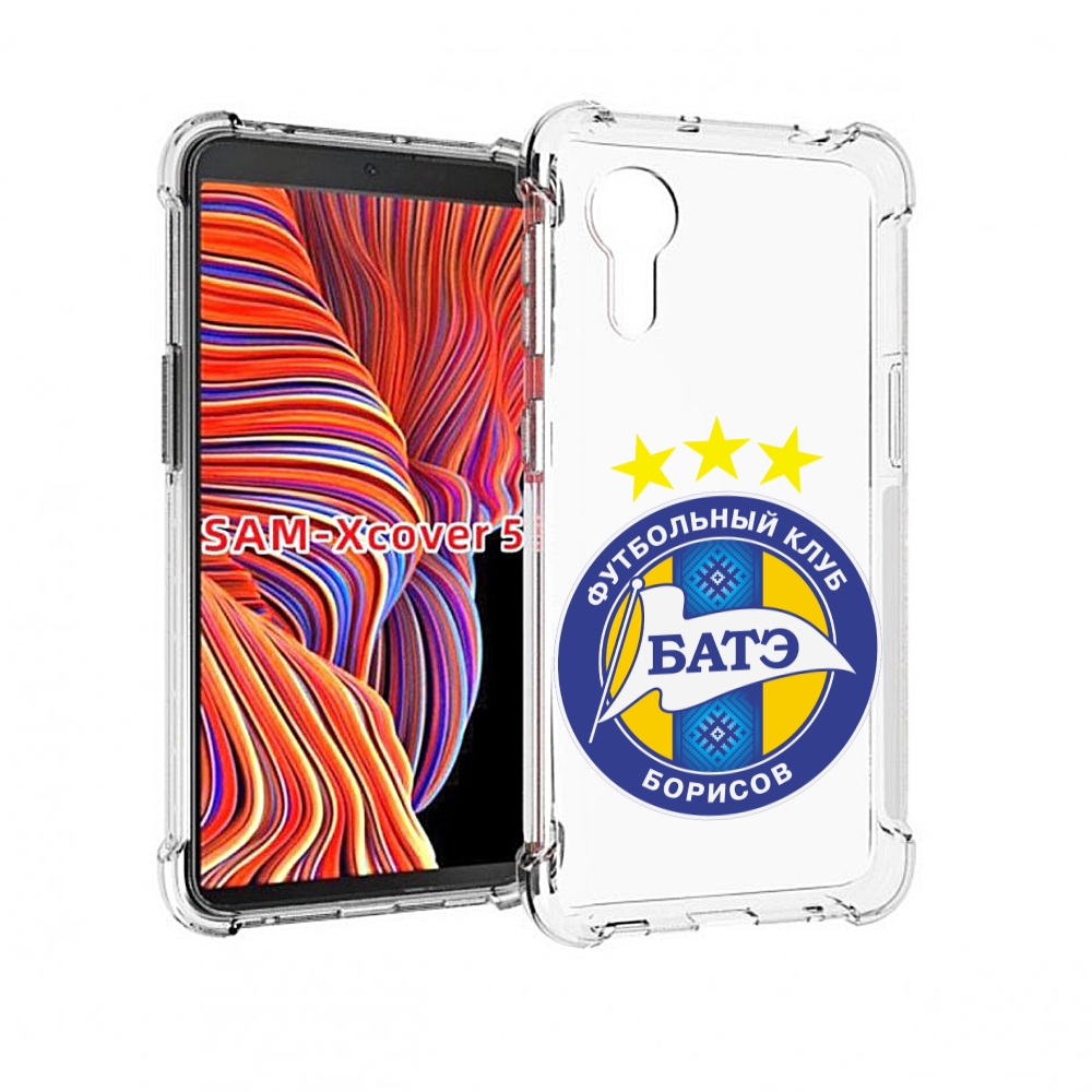 

Чехол MyPads фк батэ борисов мужской для Samsung Galaxy Xcover 5, Прозрачный, Tocco