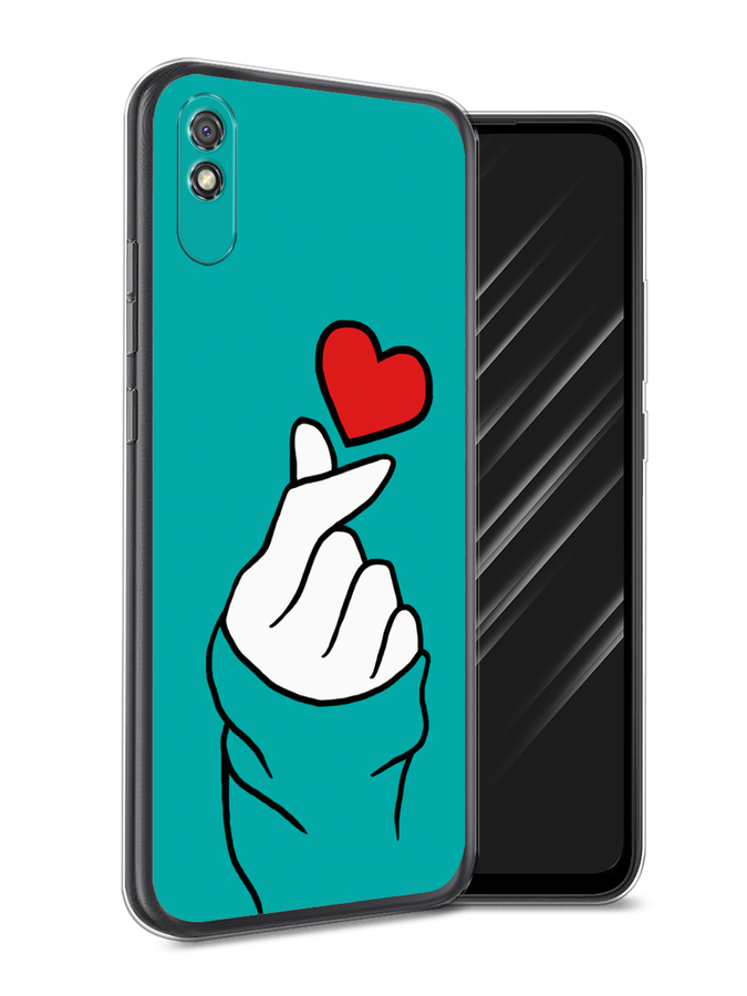 

Чехол Awog на Xiaomi Redmi 9A "Маленькое сердечко", Разноцветный, 38950-7