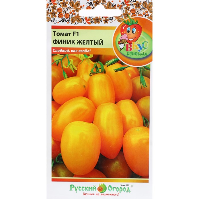 

Семена Томат "Финик Желтый", F1, 15 шт