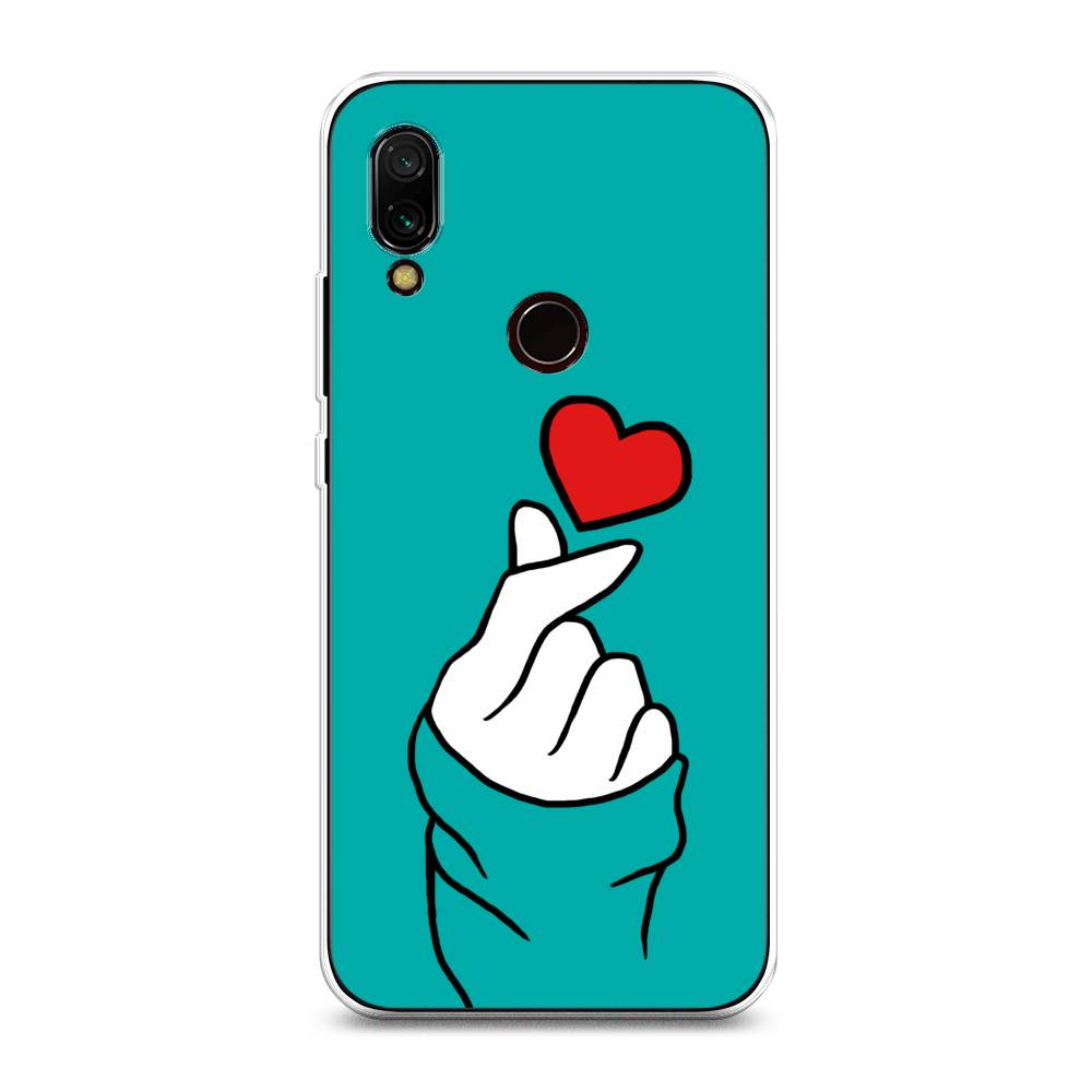 

Чехол Awog на Xiaomi Redmi 7 "Маленькое сердечко", Разноцветный, 35050-7