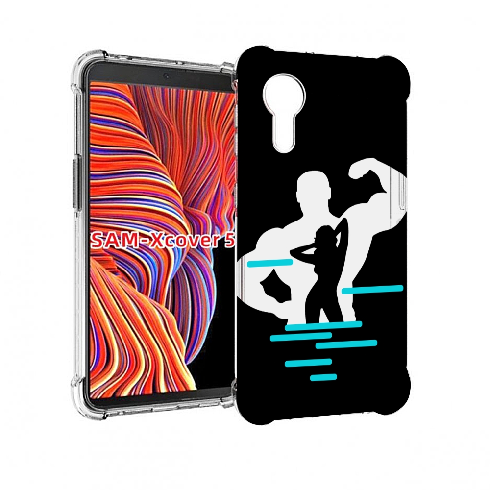 

Чехол MyPads фитнес-тренировка для Samsung Galaxy Xcover 5, Прозрачный, Tocco
