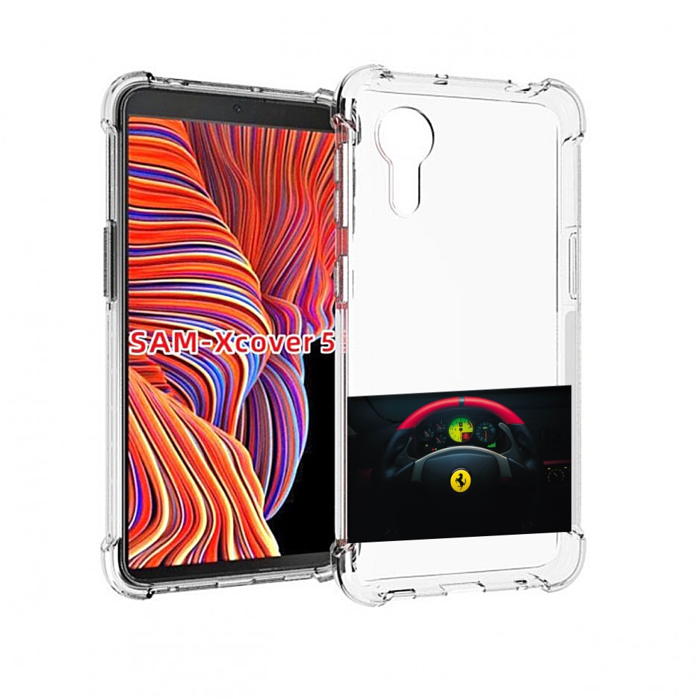 

Чехол MyPads феррари ferrari 2 для Samsung Galaxy Xcover 5, Прозрачный, Tocco