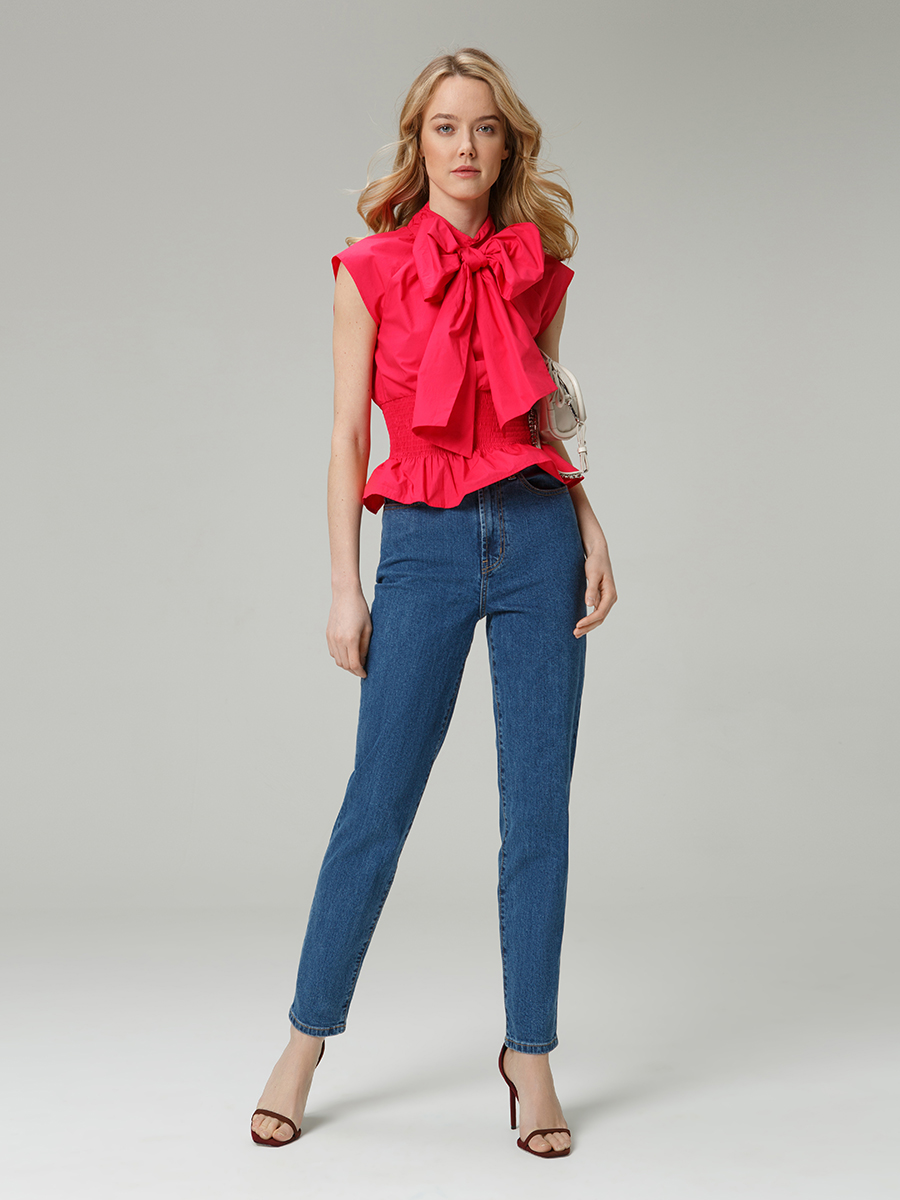 

Джинсы женские Velocity LMV030 синие 50 RU, LMV030