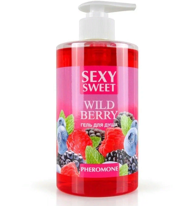 Гель для душа WILD BERRY ягодный с феромонами 430 мл