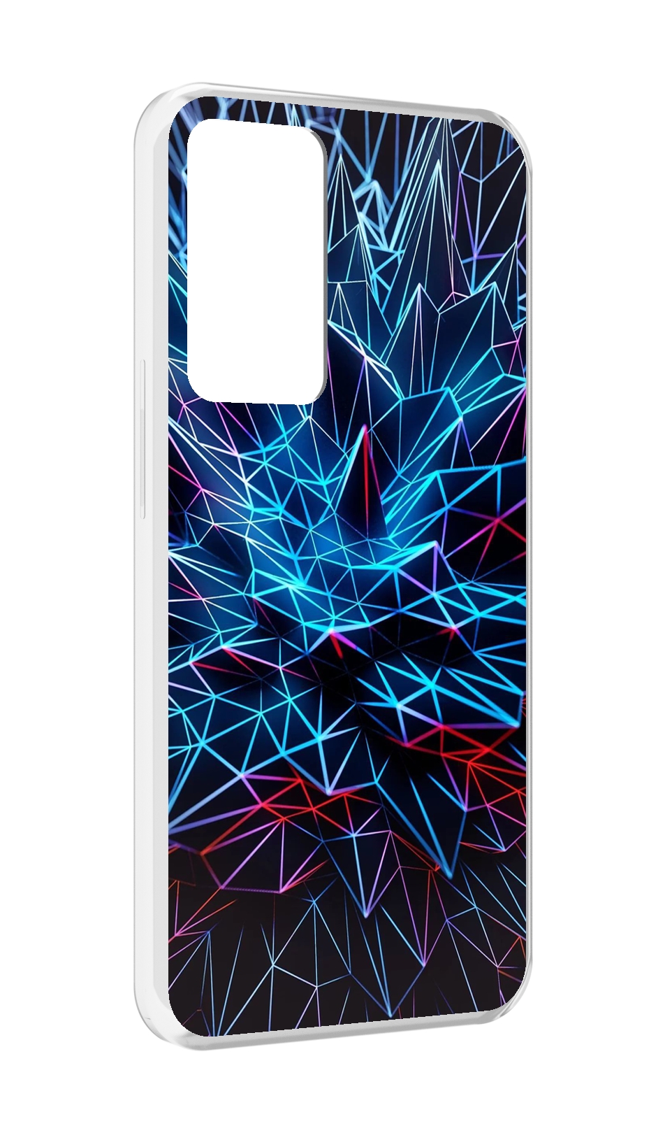 

Чехол MyPads неоновая-абстракция для OPPO Reno 8 Lite, Прозрачный, Tocco