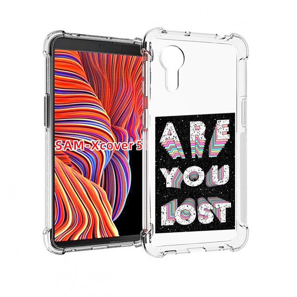 

Чехол MyPads ты пропал для Samsung Galaxy Xcover 5, Прозрачный, Tocco