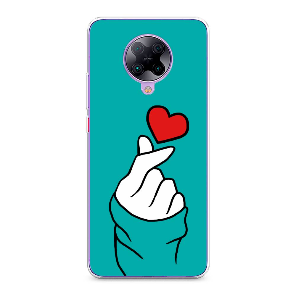 

Чехол Awog на Poco F2 Pro/Redmi K30 Pro "Маленькое сердечко", Разноцветный, 37050-7