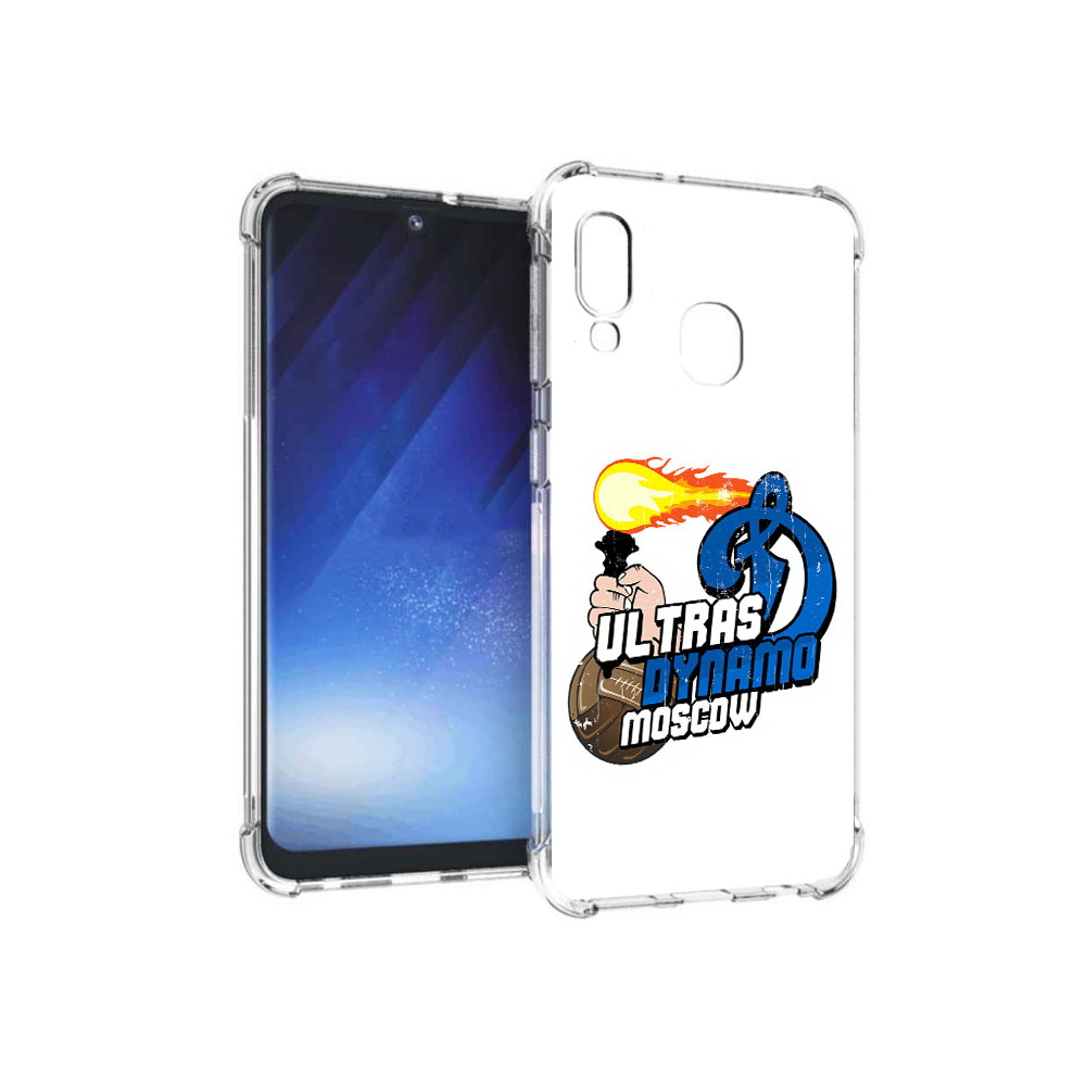 

Чехол MyPads Tocco для Samsung Galaxy A20e ФК Динамо (PT133424.505.177), Прозрачный, Tocco