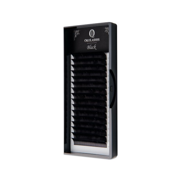 

Ресницы Oko Lashes BLACK L 0.07 12 мм, Черный