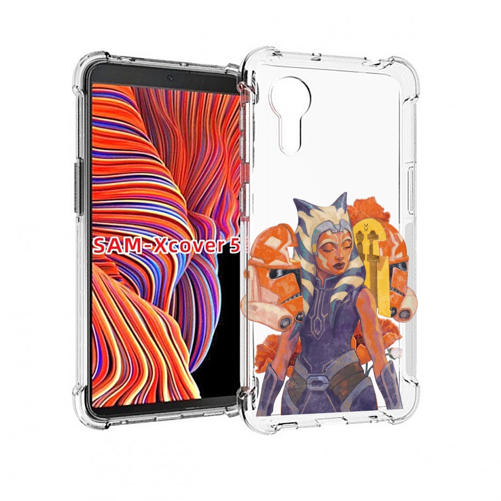 

Чехол MyPads тогрута-асока-тано для Samsung Galaxy Xcover 5, Прозрачный, Tocco