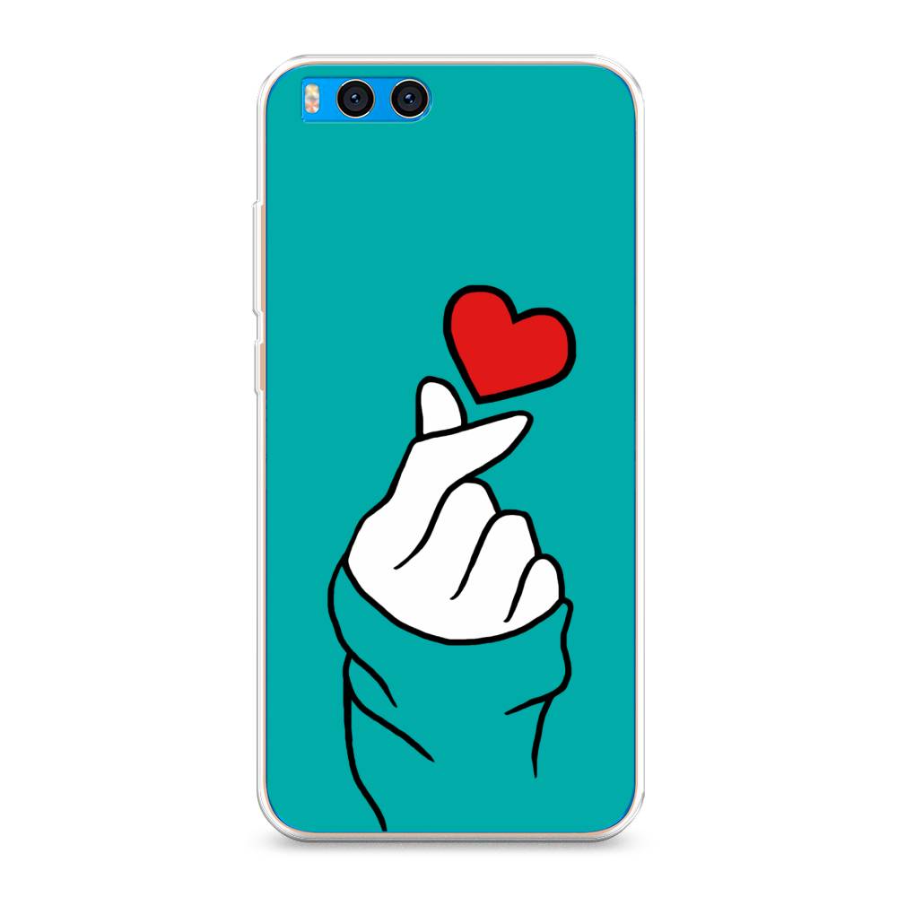 

Чехол Awog на Xiaomi Mi Note 3 "Маленькое сердечко", Разноцветный, 32450-7