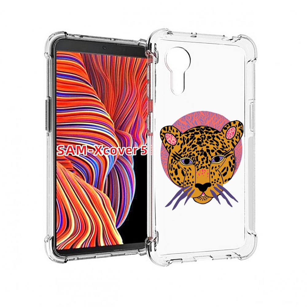 

Чехол MyPads тигр-в-кругу для Samsung Galaxy Xcover 5, Прозрачный, Tocco