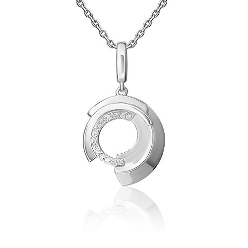 

Подвеска из серебра PLATINA jewelry 03-3405-00-401-0200, фианит, 03-3405-00-401-0200