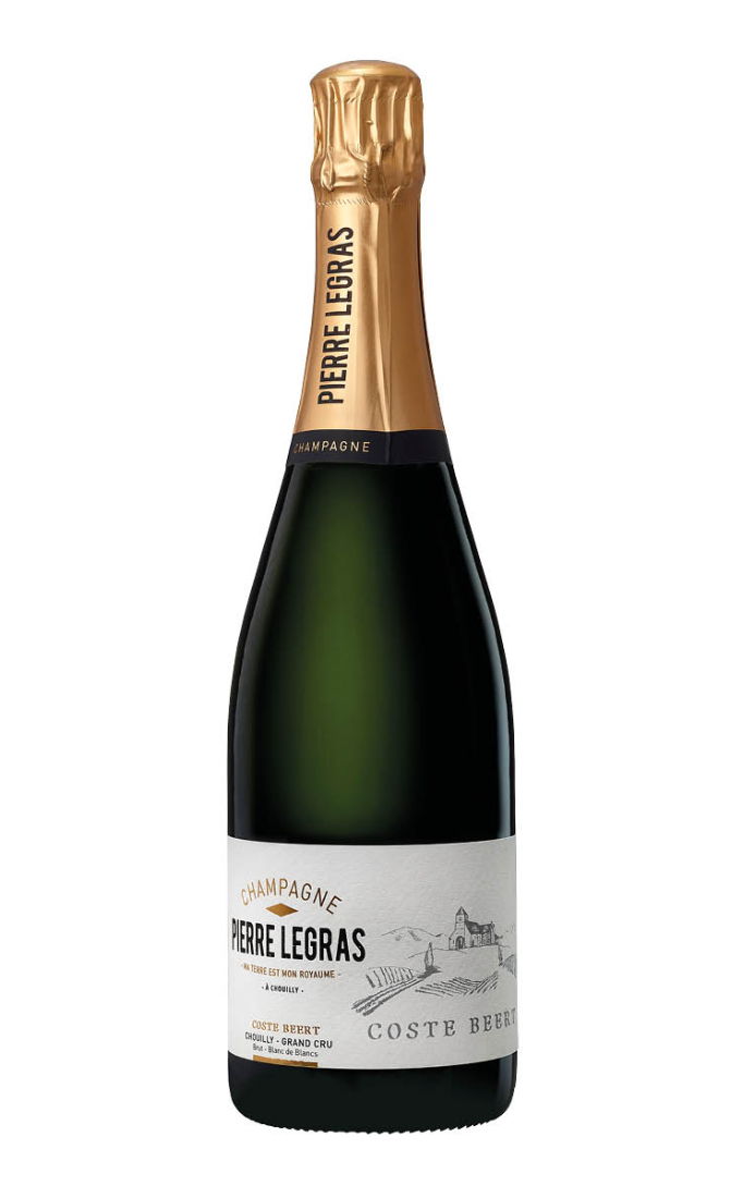 Шампанское брют белое Pierre Legras Coste Beert Grand Cru Chouilly Bla 2019, Франц, 0.75 л