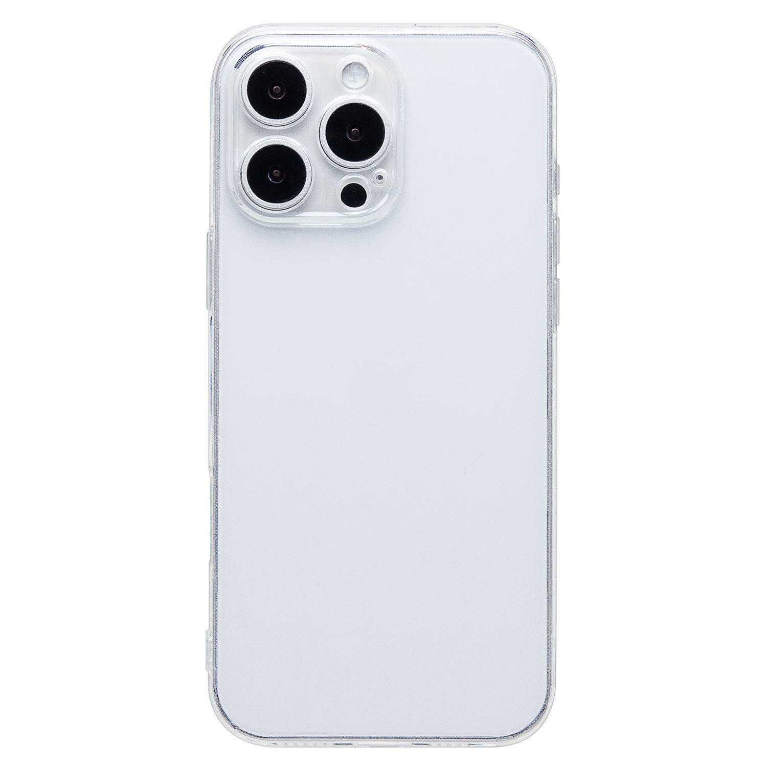 

Чехол для iPhone 16 Pro Max силиконовый ультратонкий <прозрачный>