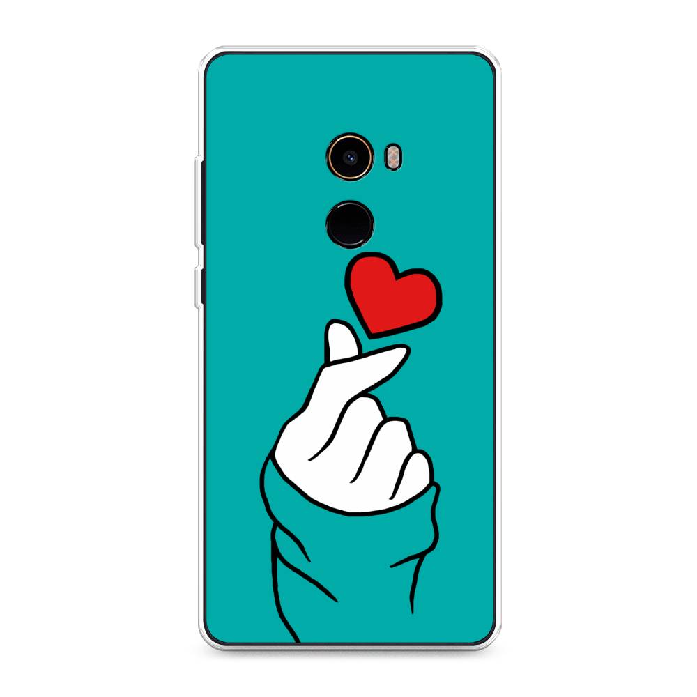 

Чехол Awog на Xiaomi Mi Mix 2 "Маленькое сердечко", Разноцветный, 32550-7