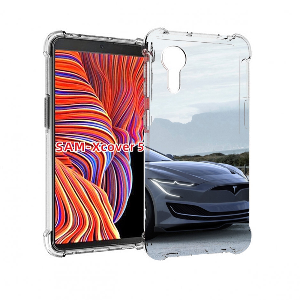

Чехол MyPads тесла tesla 2 мужской для Samsung Galaxy Xcover 5, Прозрачный, Tocco