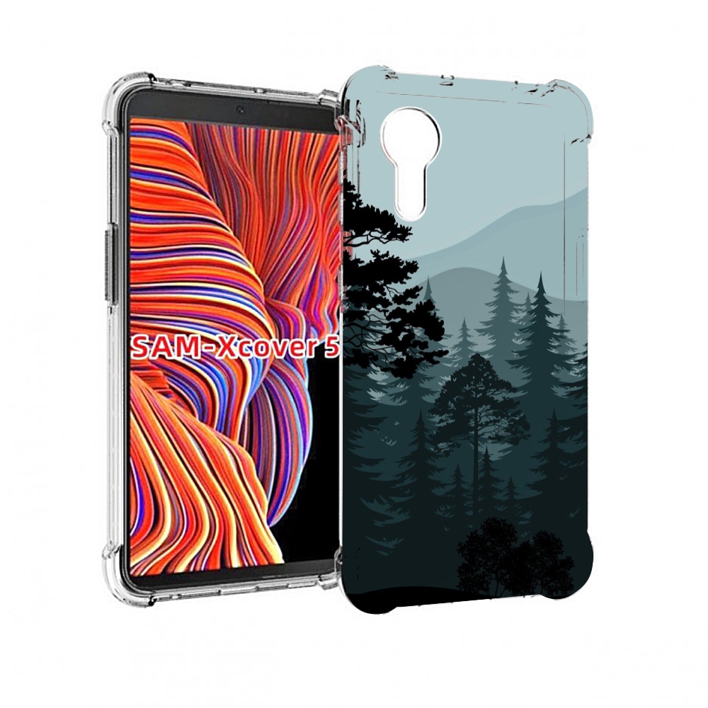 

Чехол MyPads темный лесочек для Samsung Galaxy Xcover 5, Прозрачный, Tocco