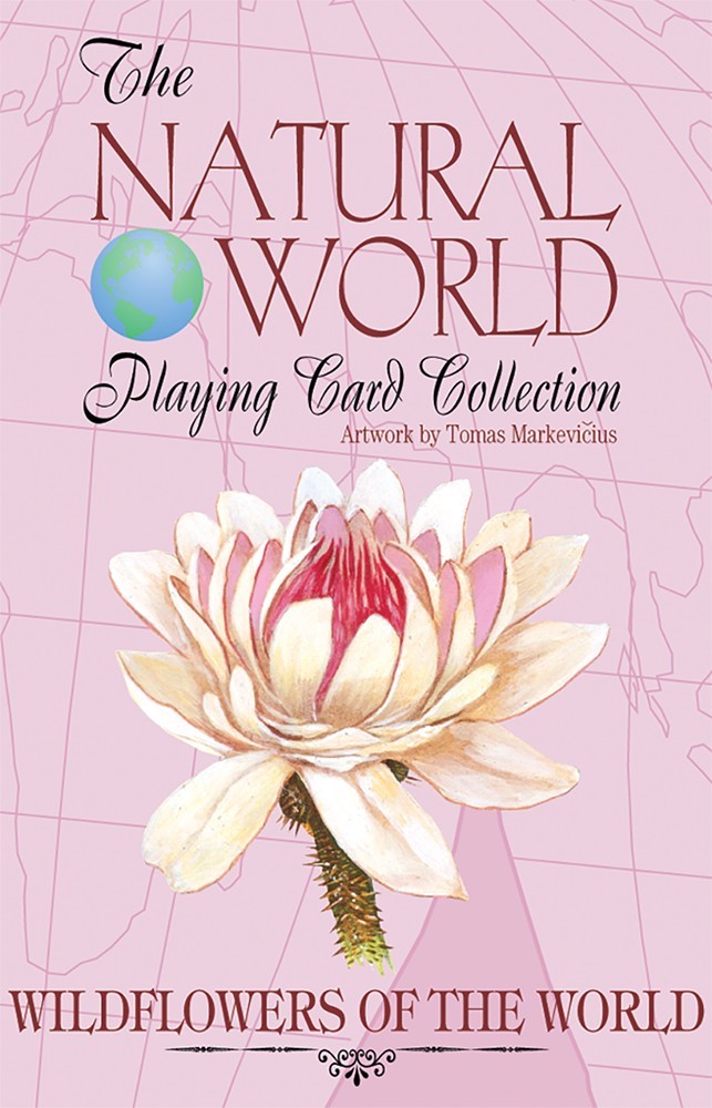 

Карты "Wildflowers of the Natural World Playing Cards", WFC54
