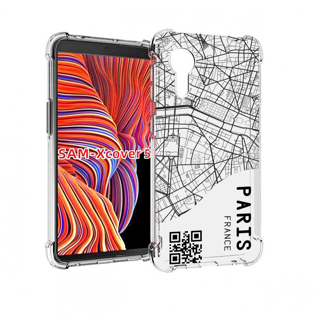 

Чехол MyPads схема-париж для Samsung Galaxy Xcover 5, Прозрачный, Tocco