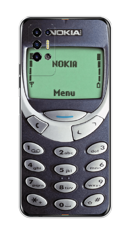 

Чехол Awog на Tecno Pova 2 "Нокия", Зеленый;серый;черный, 300550-1