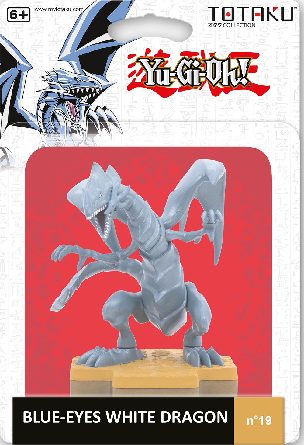 фото Фигурка totaku blue eyes white dragon (yu-gi-oh!) 10 см