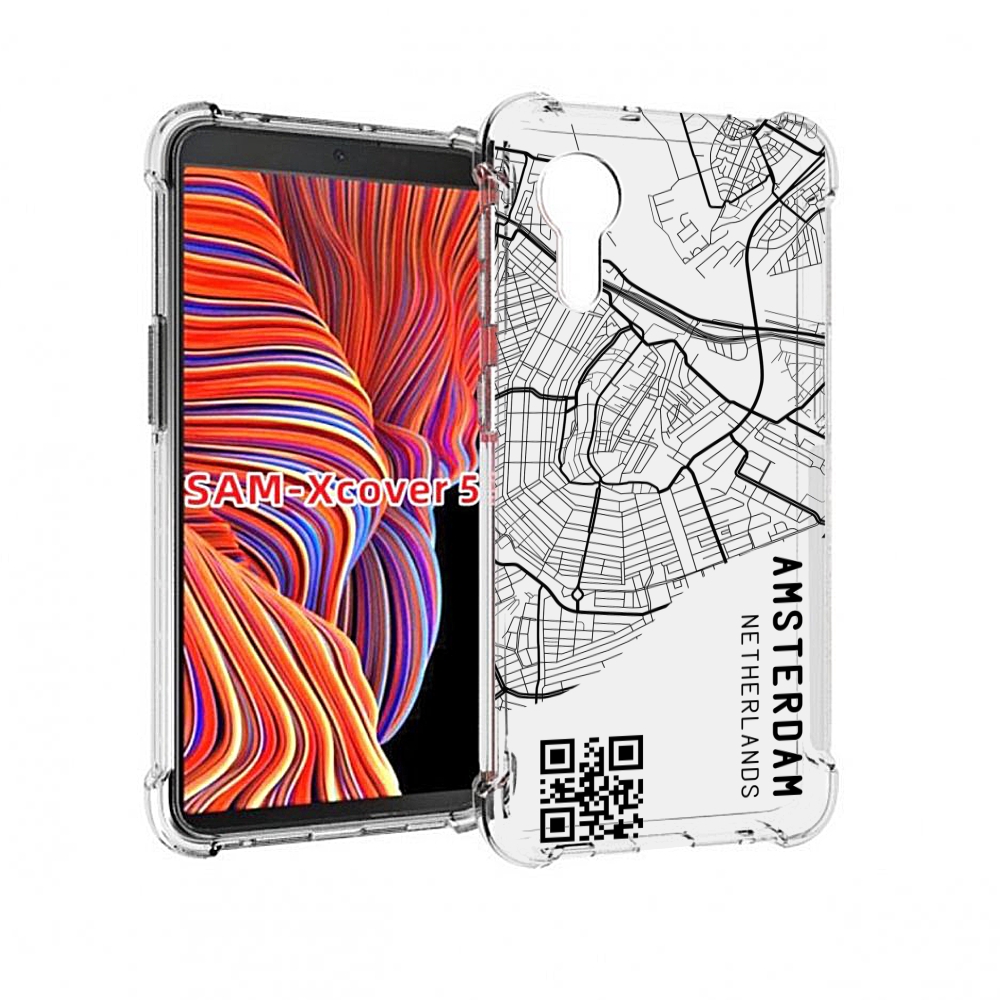 

Чехол MyPads схема-амстердам для Samsung Galaxy Xcover 5, Прозрачный, Tocco