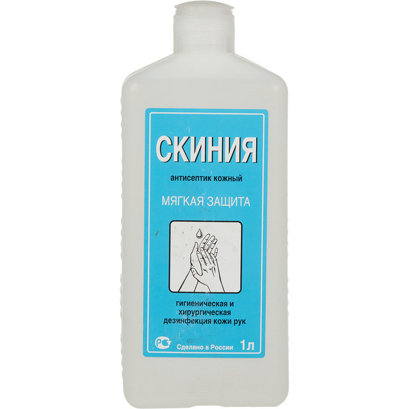 фото Антисептик кожный скиния 1,0 л nobrand