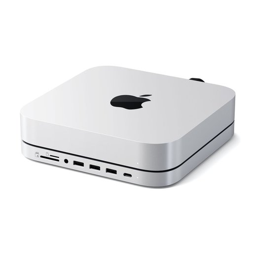 USB док станция с подставкой Satechi Stand & Hub для Mac Mini