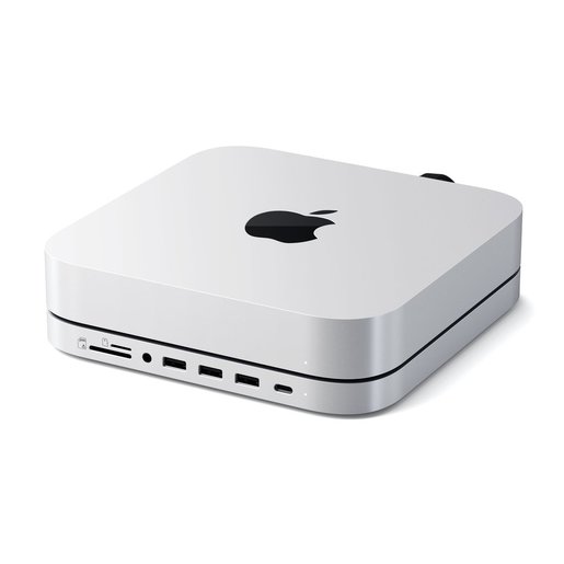 фото Usb док станция с подставкой satechi stand & hub для mac mini