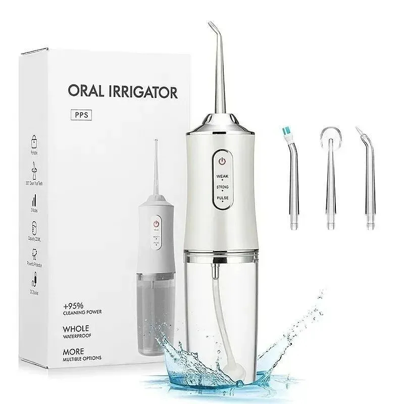 Ирригатор ORAL IRRIGATOR PPS белый ирригатор oral irrigator pps розовый