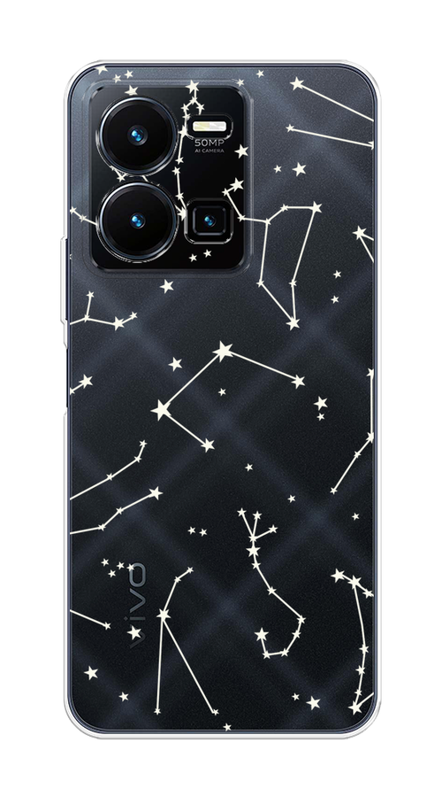 

Чехол Awog на Vivo Y35 4G "Созвездия", Прозрачный;серый;бежевый, 267250-1