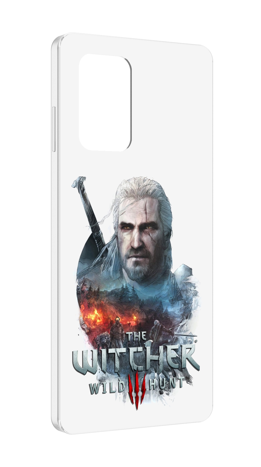 Чехол MyPads Ведьмак для ZTE Blade A72 / ZTE Blade V40 Vita