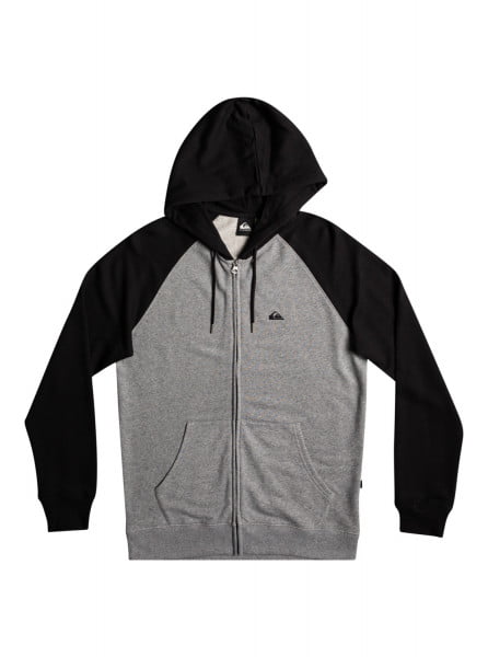 

Толстовка мужская Quiksilver EQYFT04649 серая S, Серый, EQYFT04649