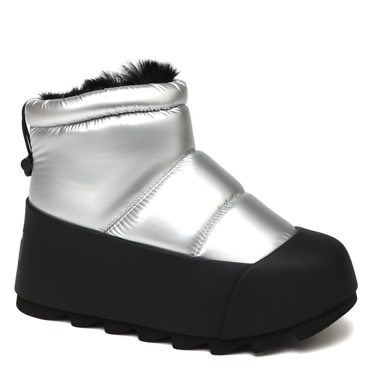 Дутики женские United nude Polar Bootie II серебристые 36 EU