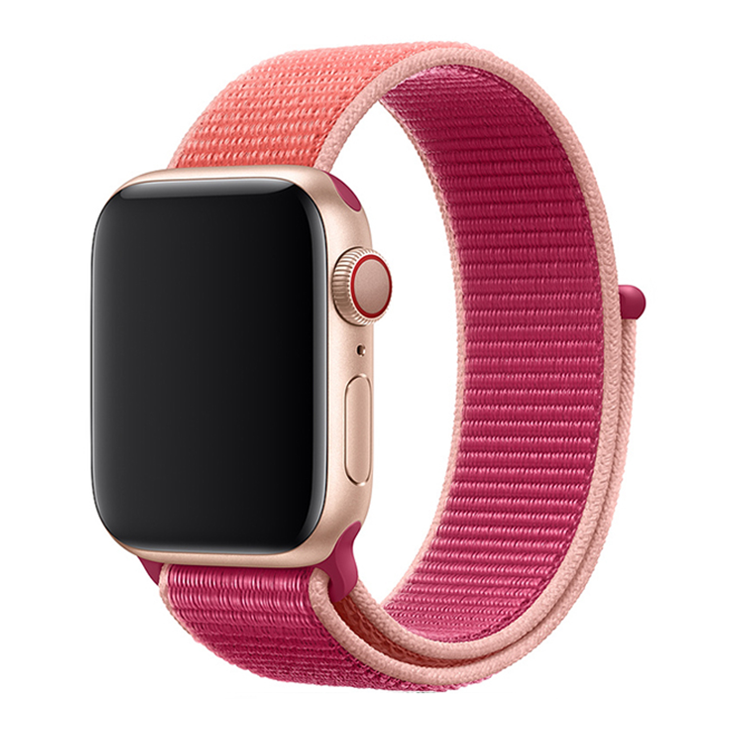 

Ремешок для часов Apple Woven Nylon 42 44 мм (Ягодный), Оранжевый
