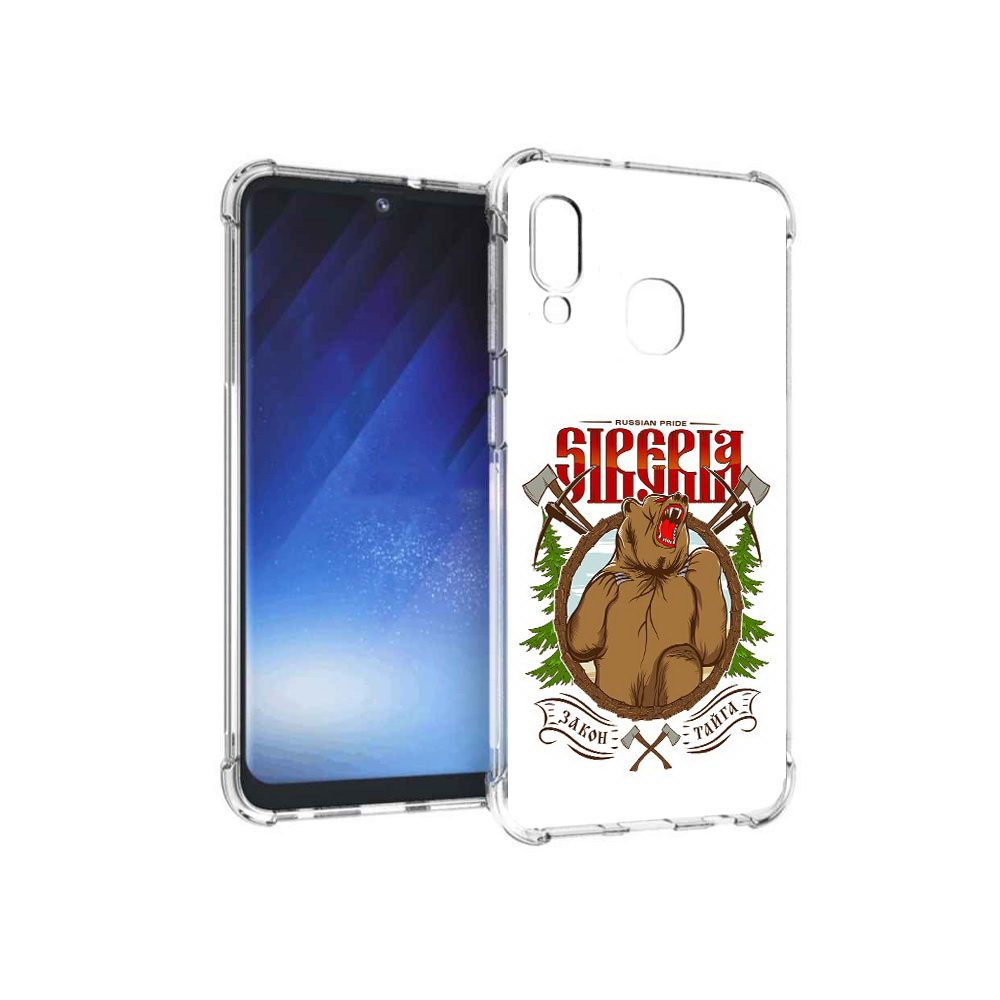 

Чехол MyPads Tocco для Samsung Galaxy A20e Тайга (PT133424.505.168), Прозрачный, Tocco