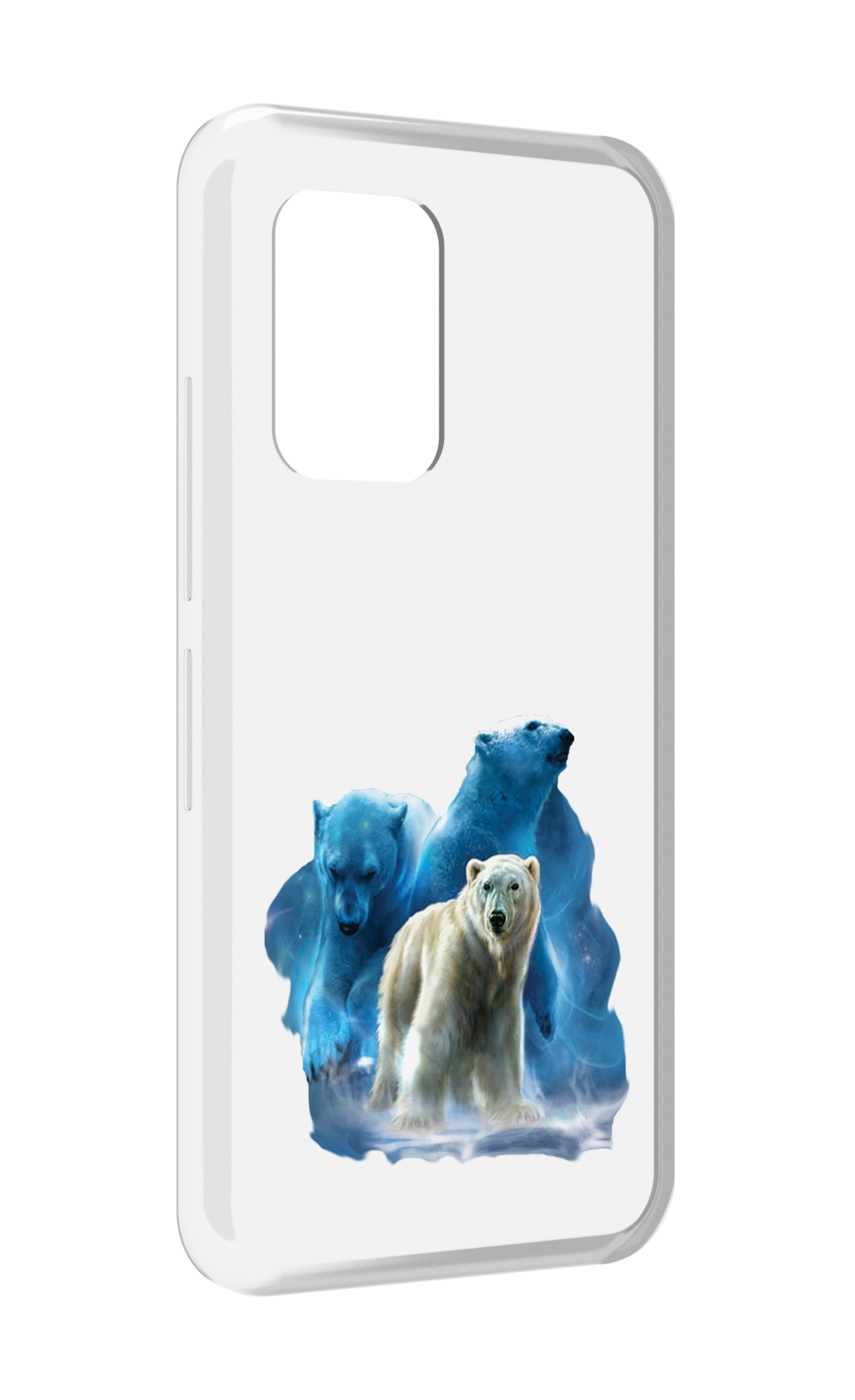 

Чехол MyPads полярный медведь для UMIDIGI Bison GT, Прозрачный, Tocco