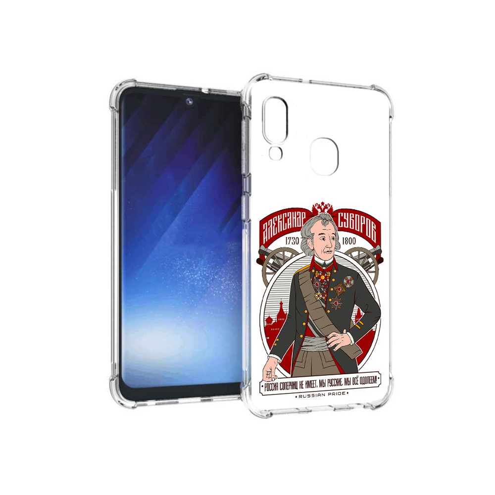 Чехол MyPads Tocco для Samsung Galaxy A20e Суворов (PT133424.505.164)