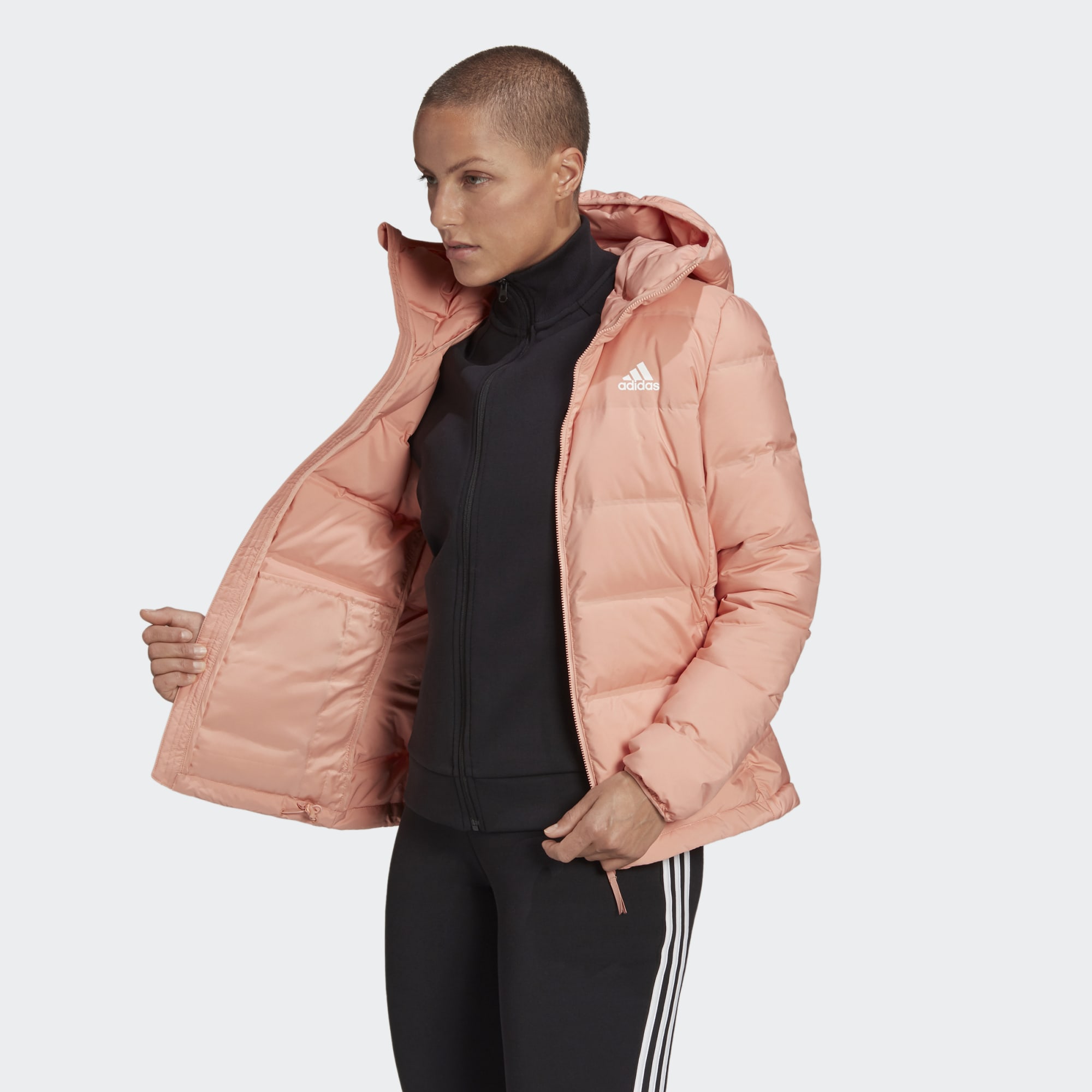 фото Куртка женская adidas gt9201 розовая xs