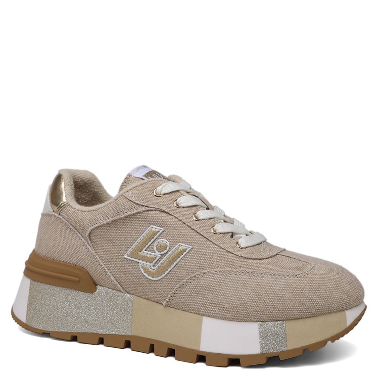 

Кроссовки женские Liu Jo BA4009 бежевые 37 EU, Бежевый, BA4009