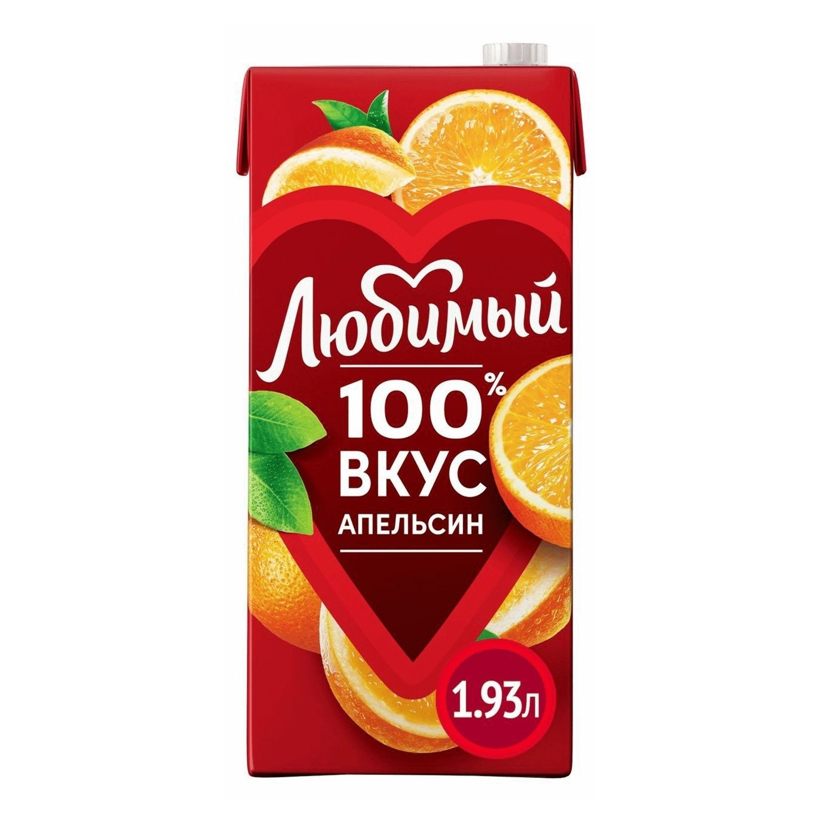 Напиток сокосодержащий Любимый апельсин 1,93 л
