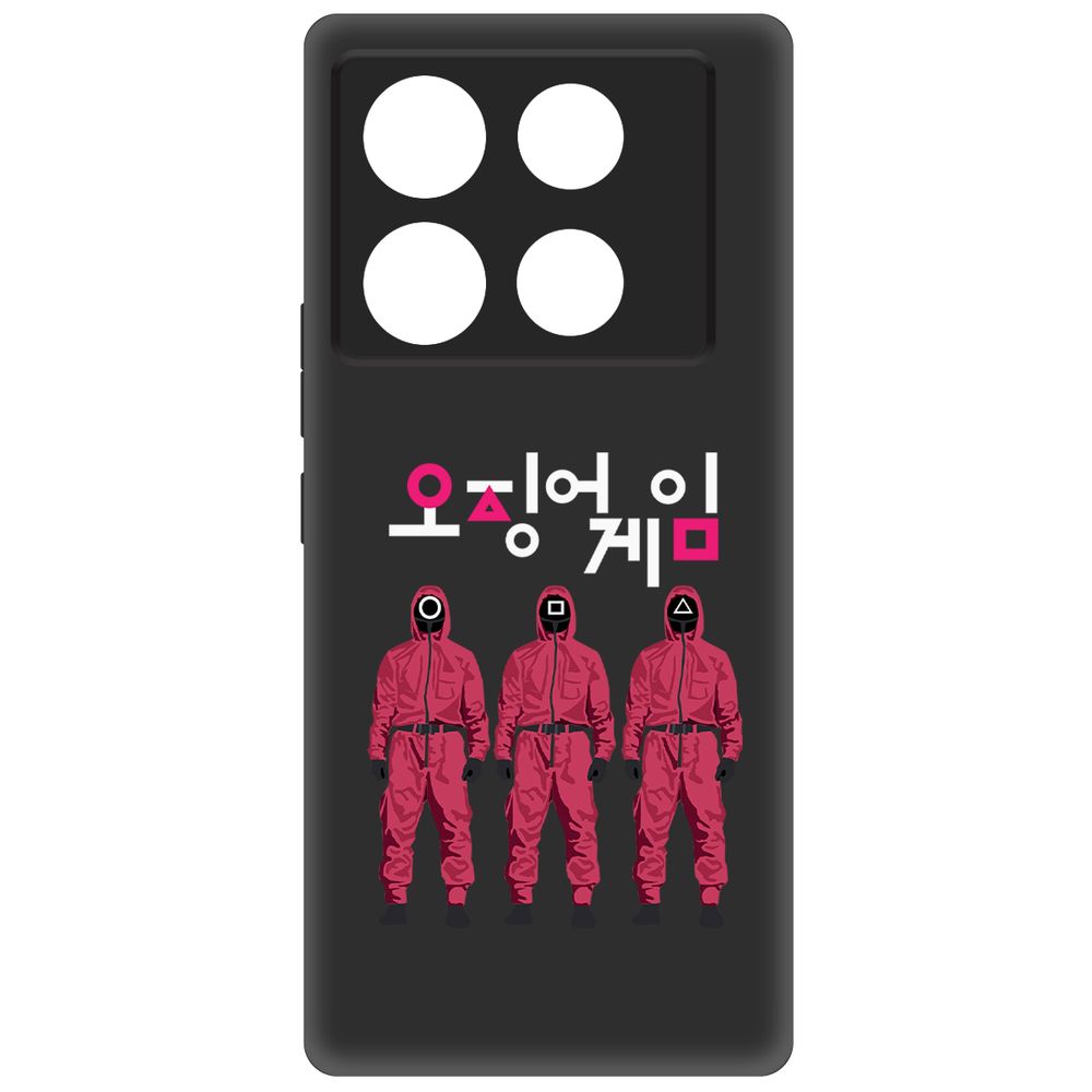 

Чехол-накладка Krutoff Soft Case Игра в кальмара-Персонал для INFINIX Note 40 Pro 5G