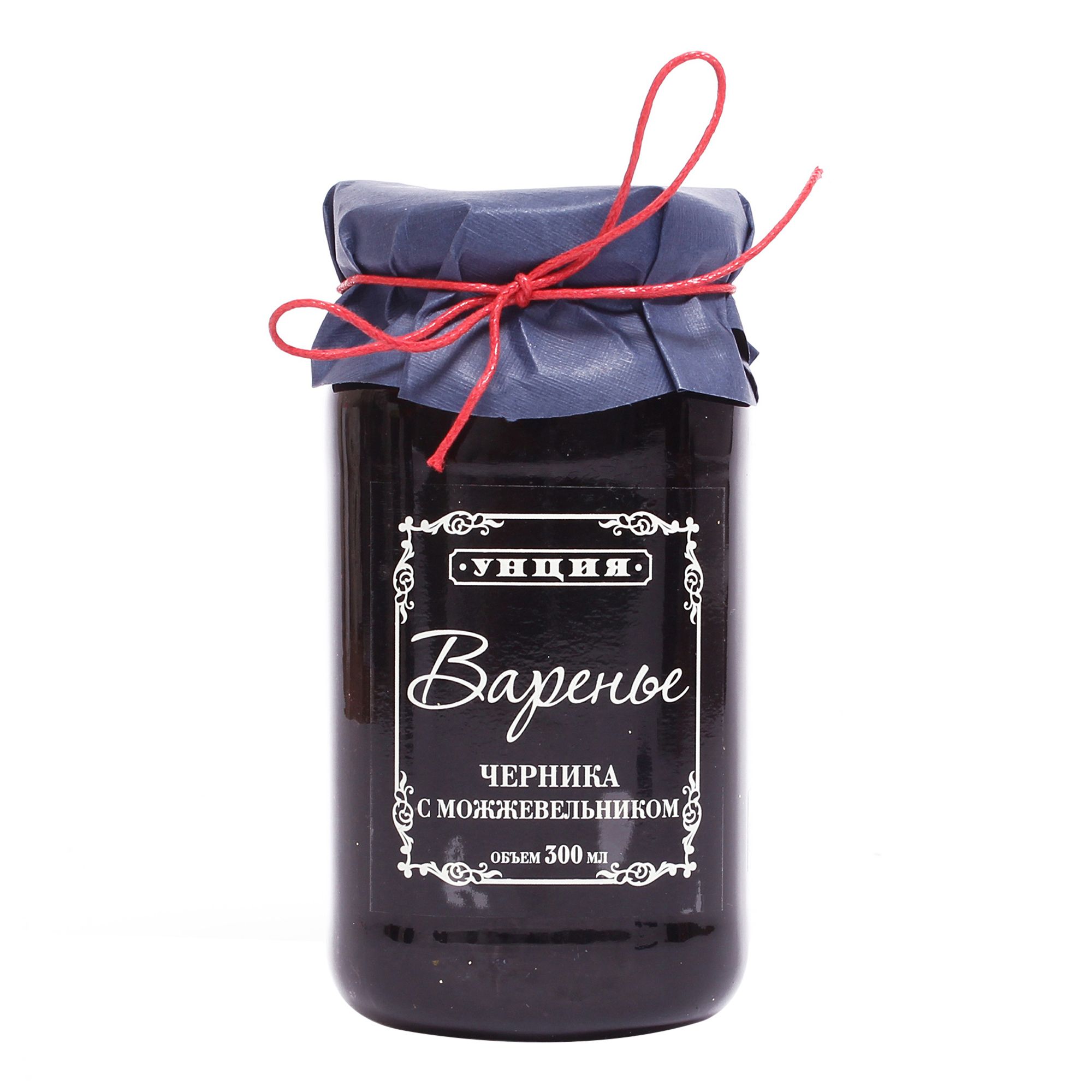 Варенье Унция Черника с можжевельником 300 мл