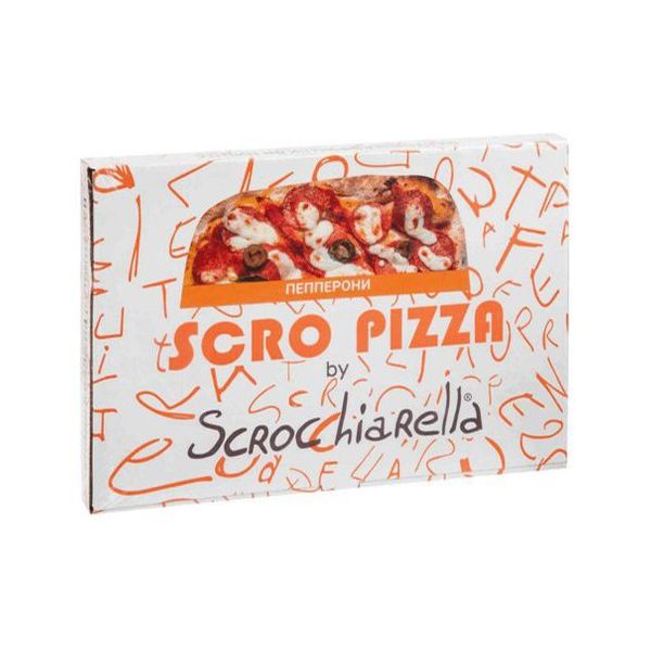 

Пицца Scrocchiarella Римская Пепперони замороженная 390 г