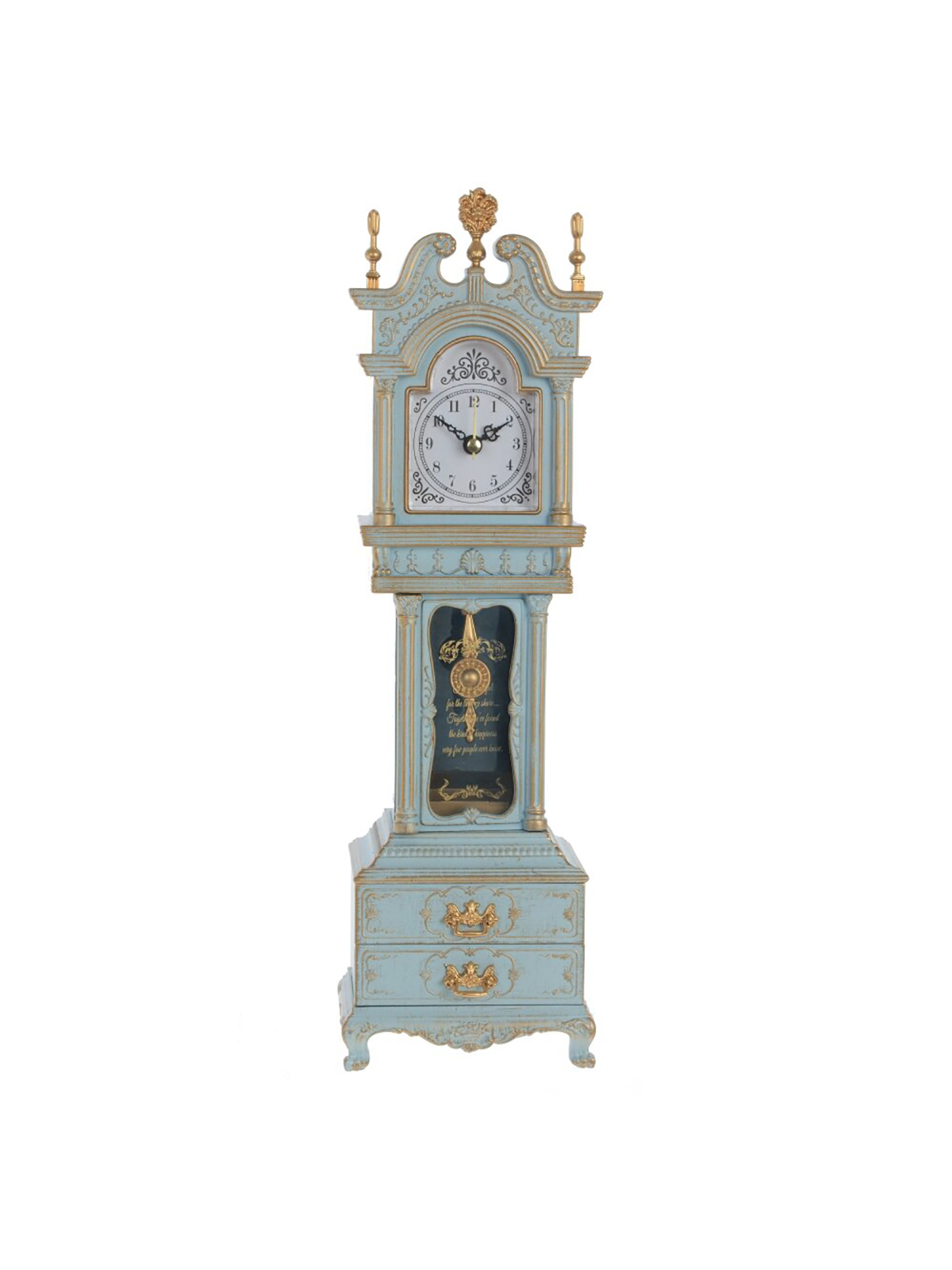 

Часы настольные интерьерные Remecoclub 11x8x37 см 714198 на батарейках 1xАА