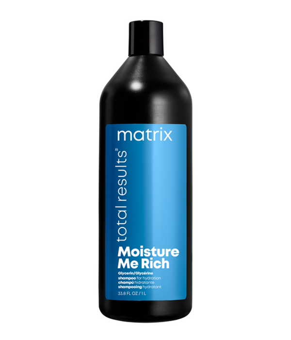 Шампунь для увлажнения волос с глицерином Total Results Moisture Me Rich Shampoo 1000 мл